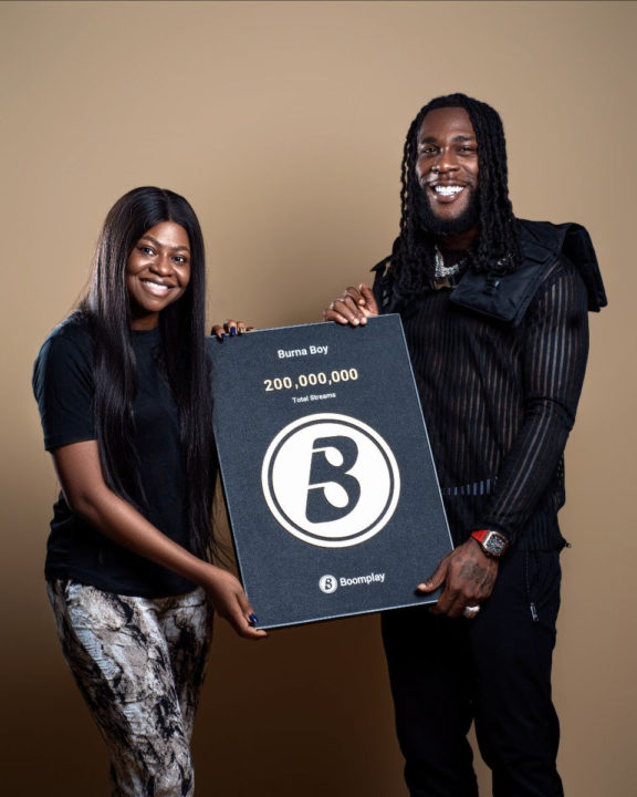Burna Boy Sets New Record On Streaming Platform Boomplay