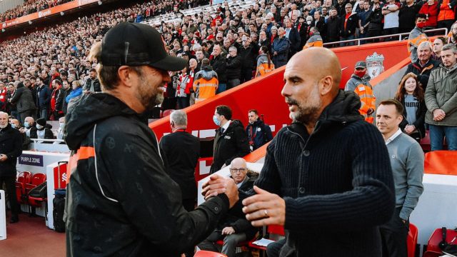 Klopp and Guardiola