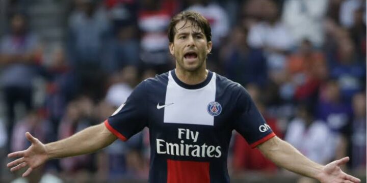 Maxwell in PSG's jersey