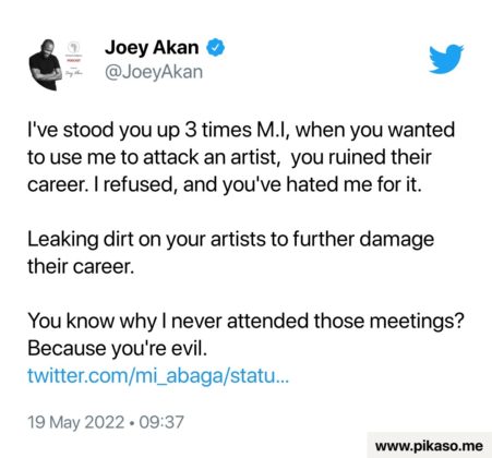 MI Abaga Joey Akan