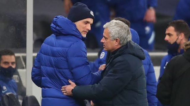 Jose Mourinho and Thomas Tuchel