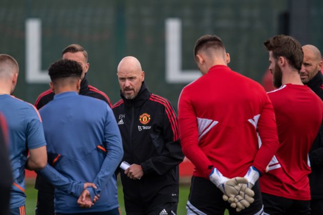 Erik Ten Hag's Training Session