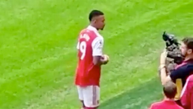 Gabriel Jesus' Arsenal shirt number confirmed after leaked video