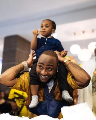 Davido son Ifeanyi
