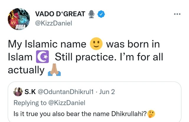 Kizz Daniel fun facts