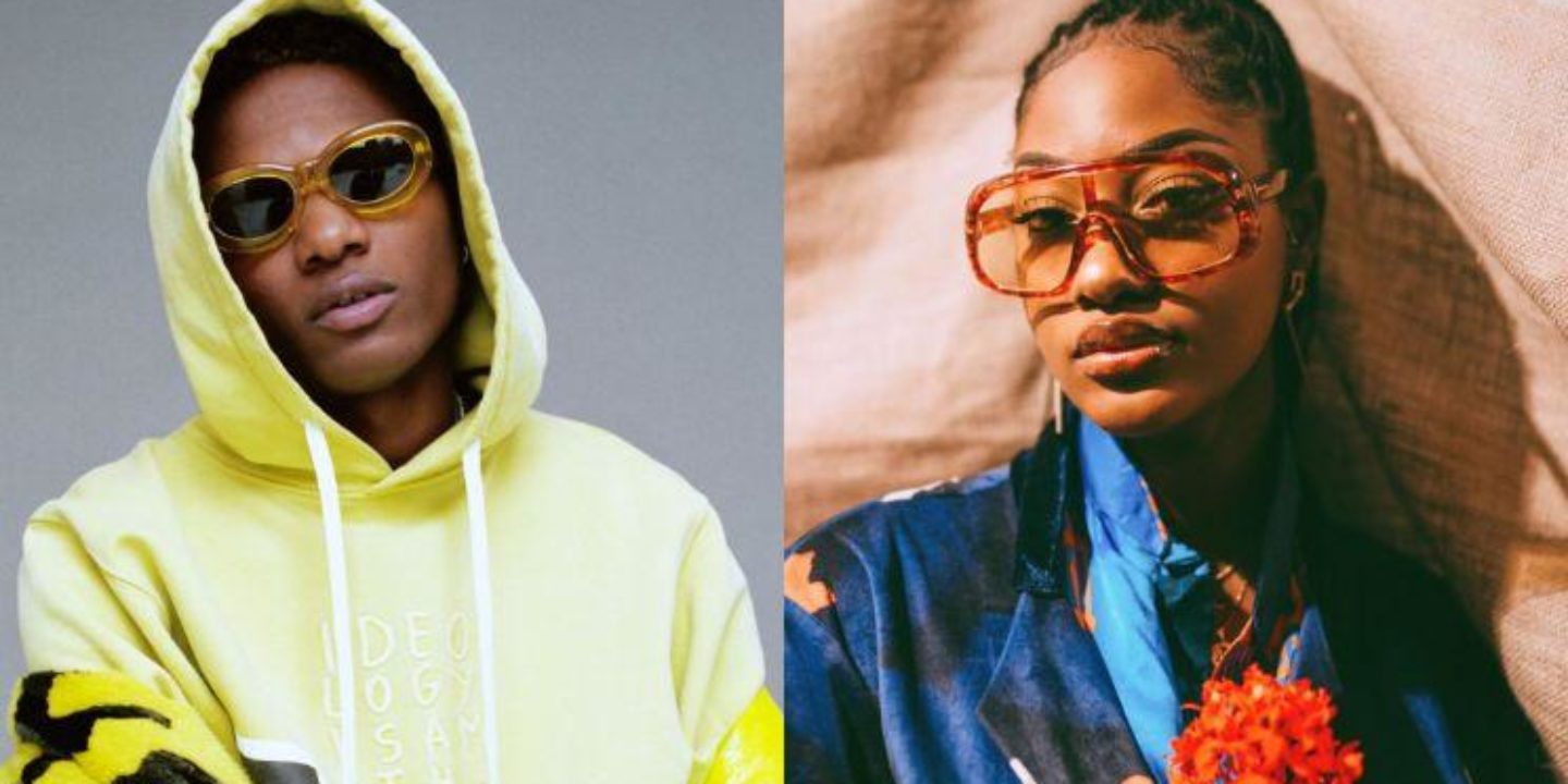 Celebrities Wizkid Tems BET Awards 2022