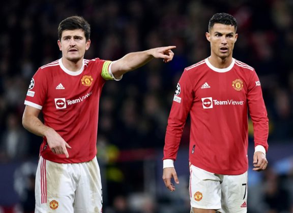 Maguire and Ronaldo