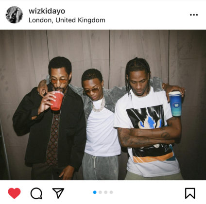 Wizkid Travks Scott