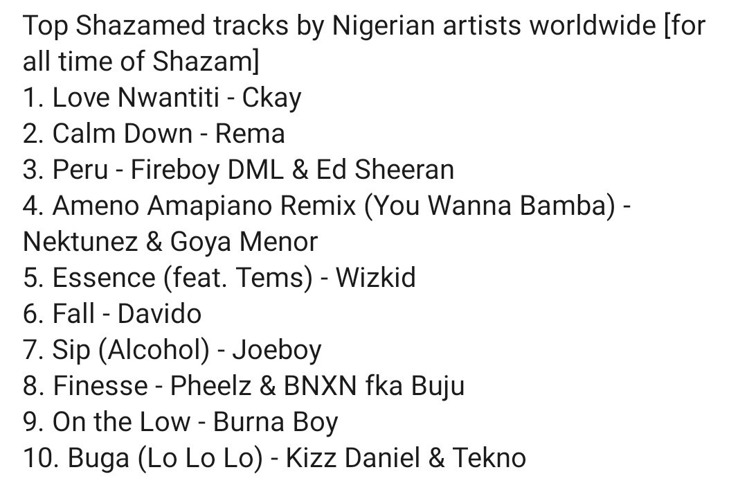 top 10 nigerian songs of all time apple music