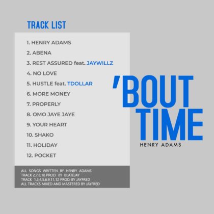 Bout Time Album Track list