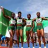 Nigeria's 4*100 meters team
