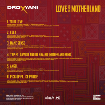Clout Africa Dro Yani Love From The Motherland EP