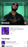 Wizkid more love less ego