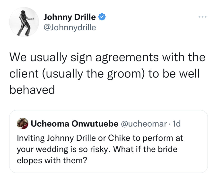 Johnny Drille Discloses Conditions Husbands Give Before He Or Chike