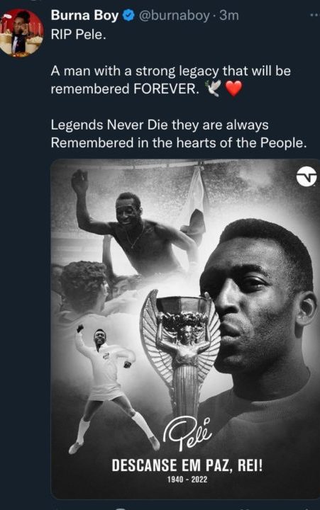 Pele Death 