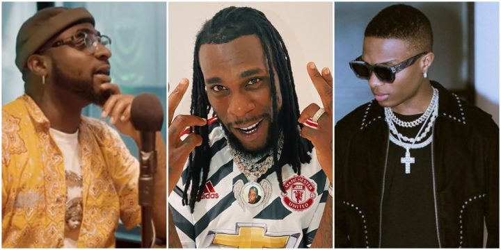 Burna Boy Joins Wizkid And Davido As The Only Nigerians To Do This