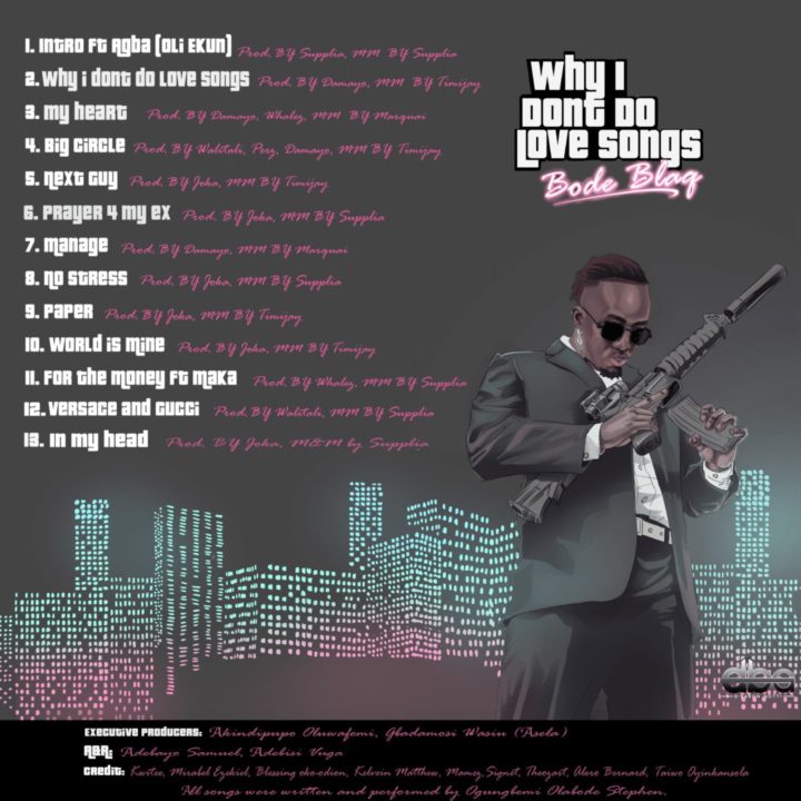 Why I Don't Do Love Songs Album Tracklist