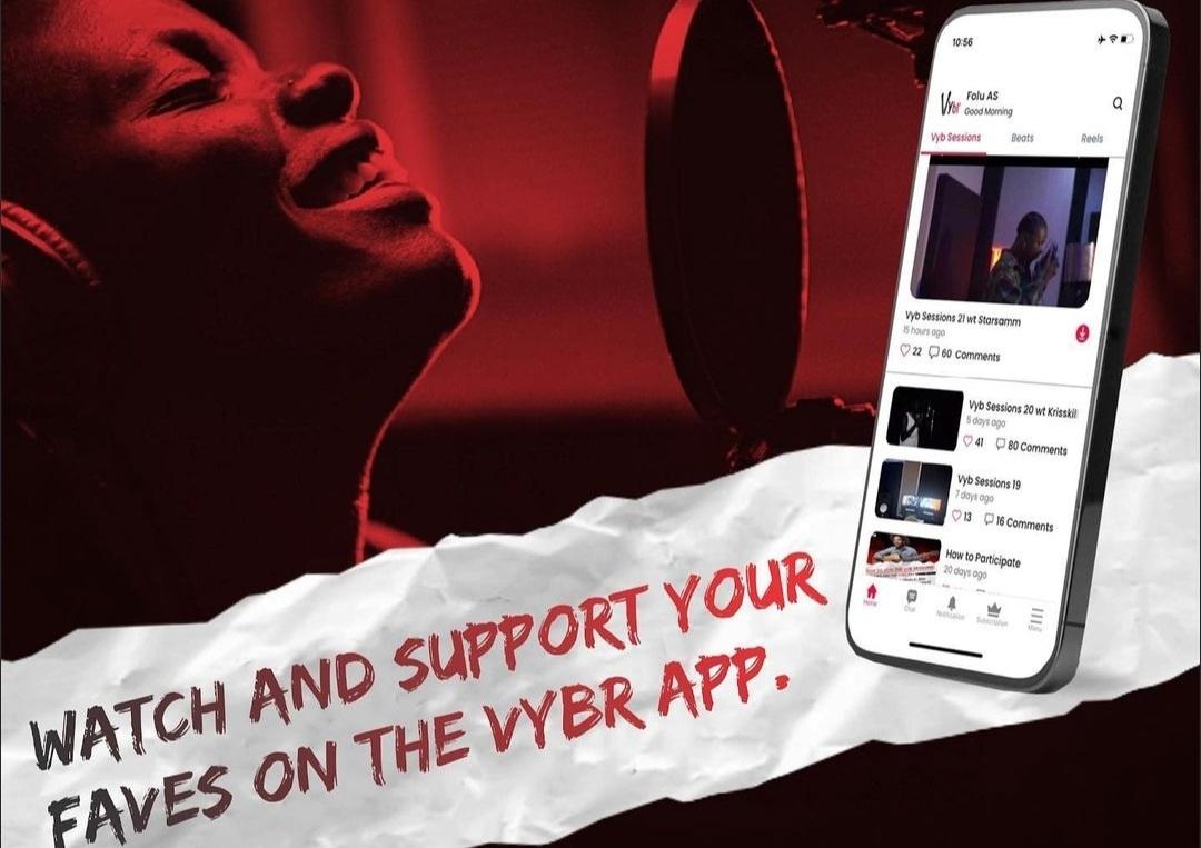 Vybr App Banner