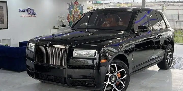Wizkid Rolls Royce Cullinan 2022