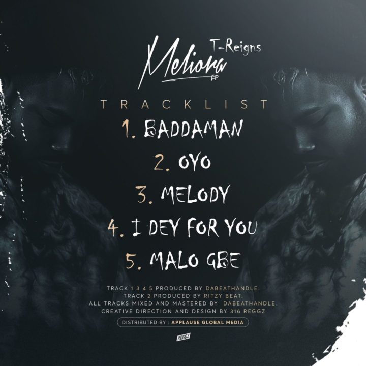 T-Reigns Meliora EP Tracklist