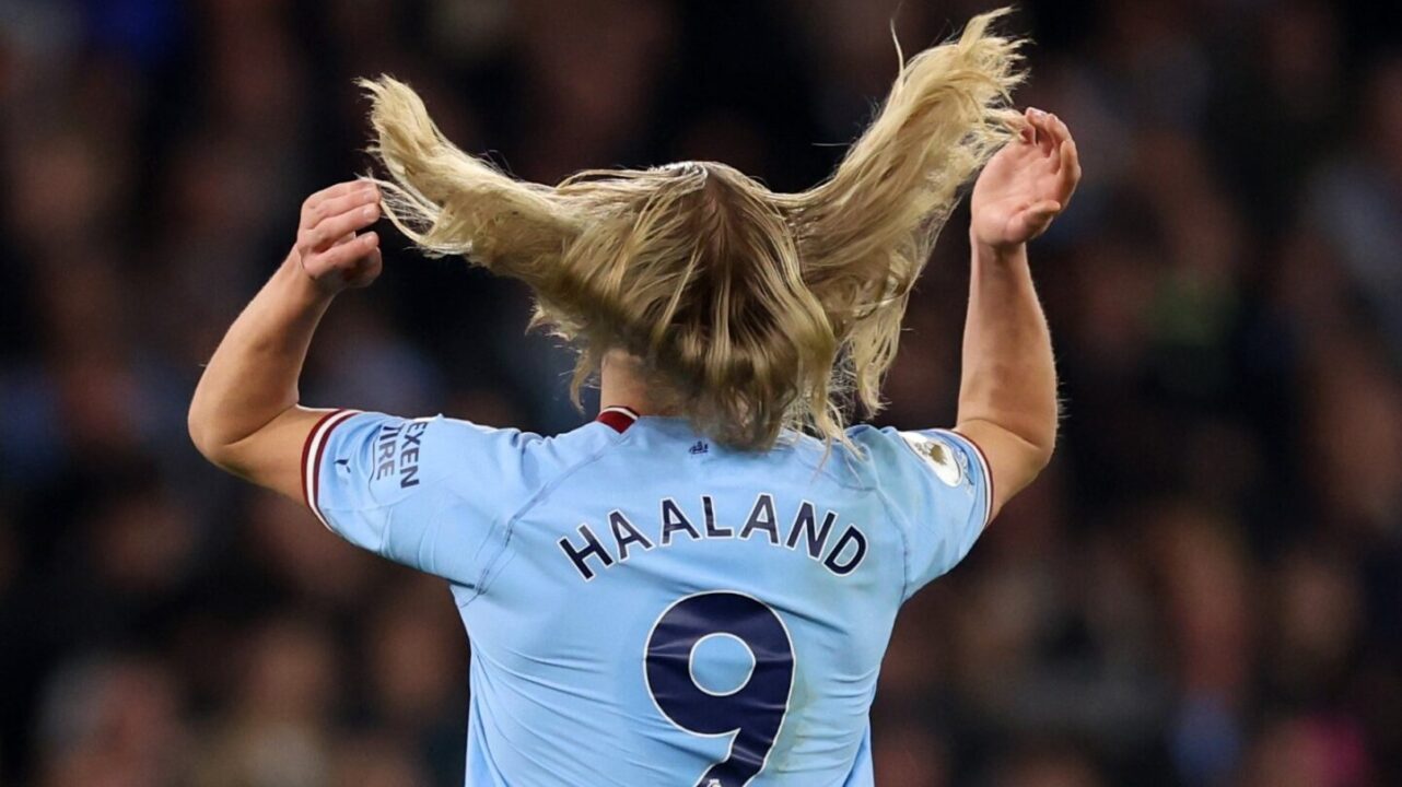 Erling Haaland Of Manchester City Wins The 2023 Footballer Of The Year Award