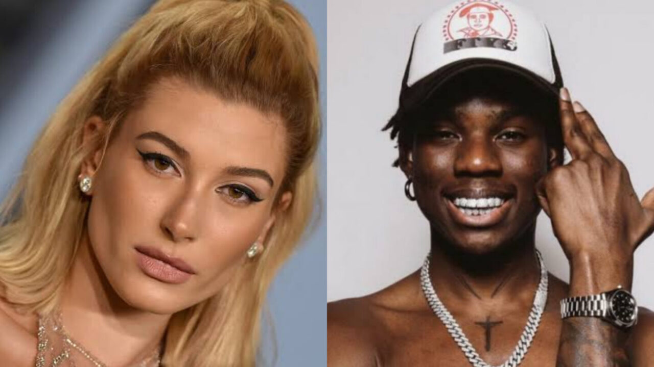 Hailey Bieber Reacts To The Irresistible 'Charm' Of Rema's Catchy New Song