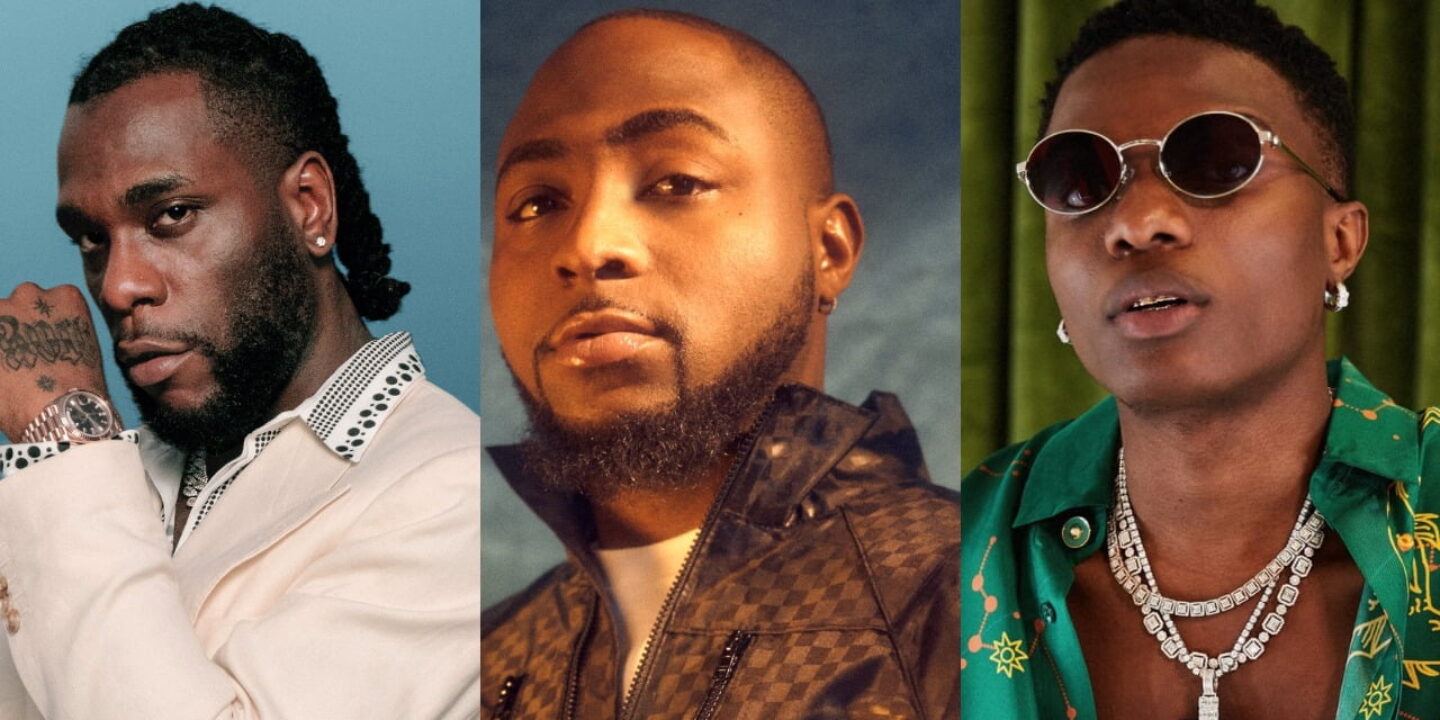 Davido speaks on relationship with Wizkid and Burna Boy