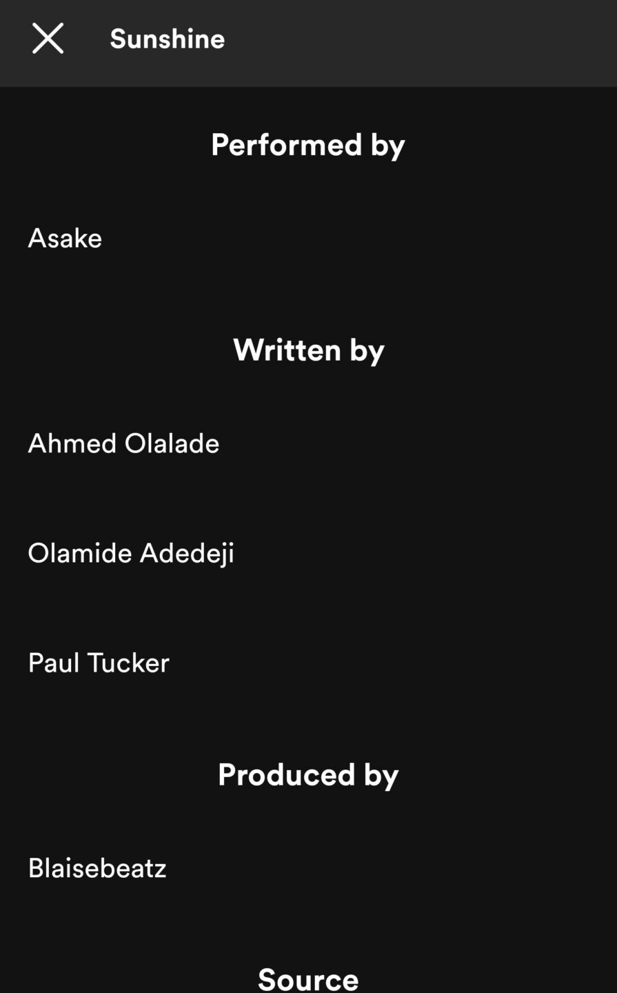 Olamide Asake 'Work Of Art'