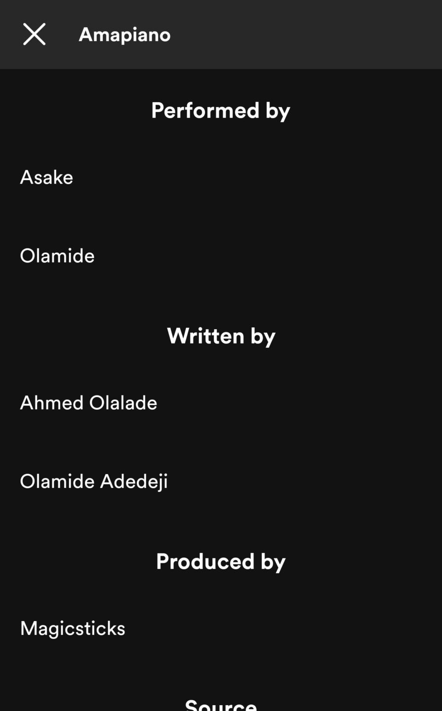 Olamide Asake 'Work Of Art'