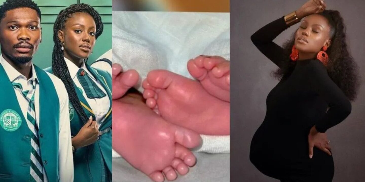 Nollywood star, Elma Mbadiwe welcomes her first set of twins