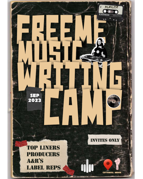 Freeme music writing Camp Banner