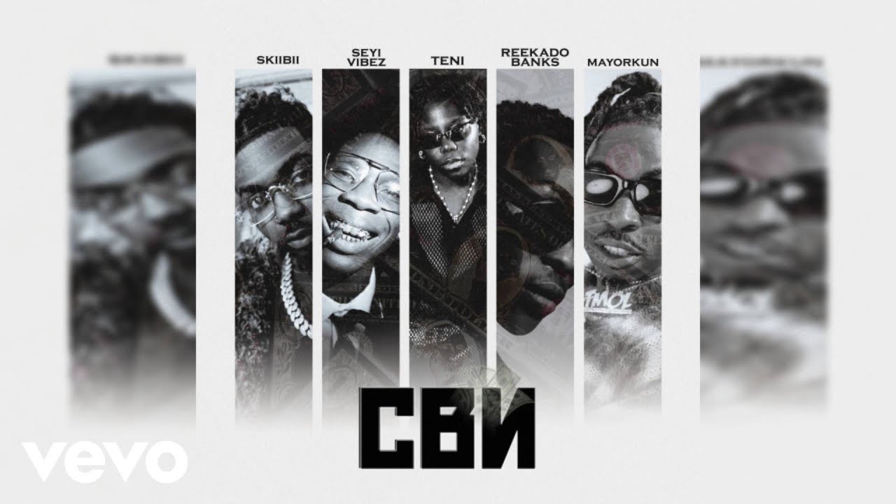 Cover Art For CBN by Skiibii Teni Mayorkun and Reekado Banks