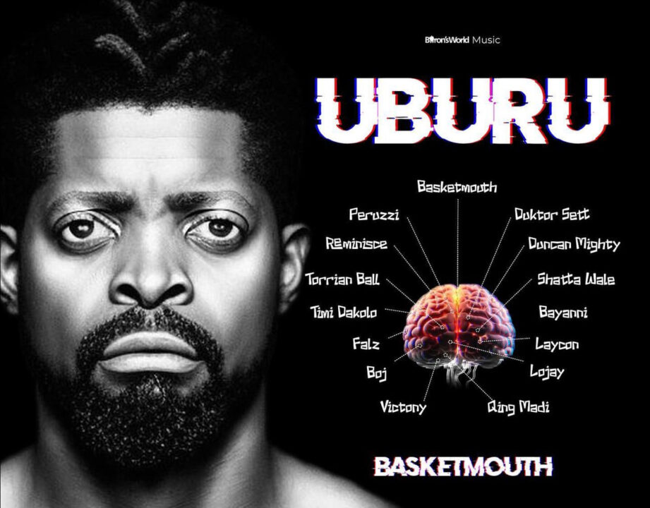 Basketmouth on Uburu EP Cover