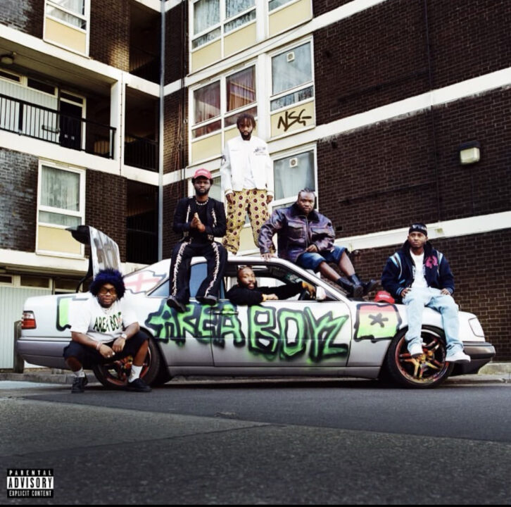 Album Cover For Area Boyz by NSG