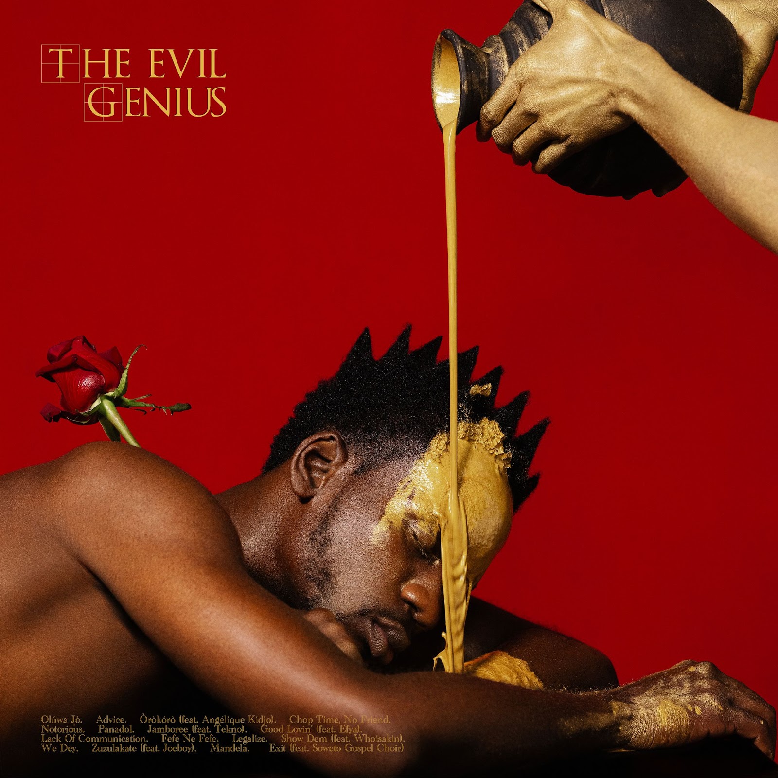 Tracklist for The evil genius - Photo Credit: Daniel Obasi