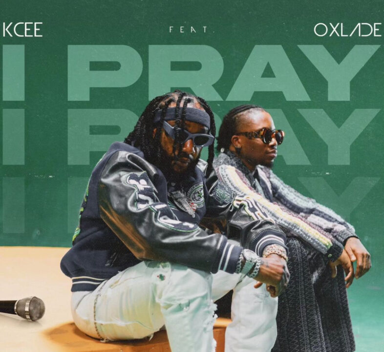 A picture of Kcee and Oxlade on the cover for I Pray