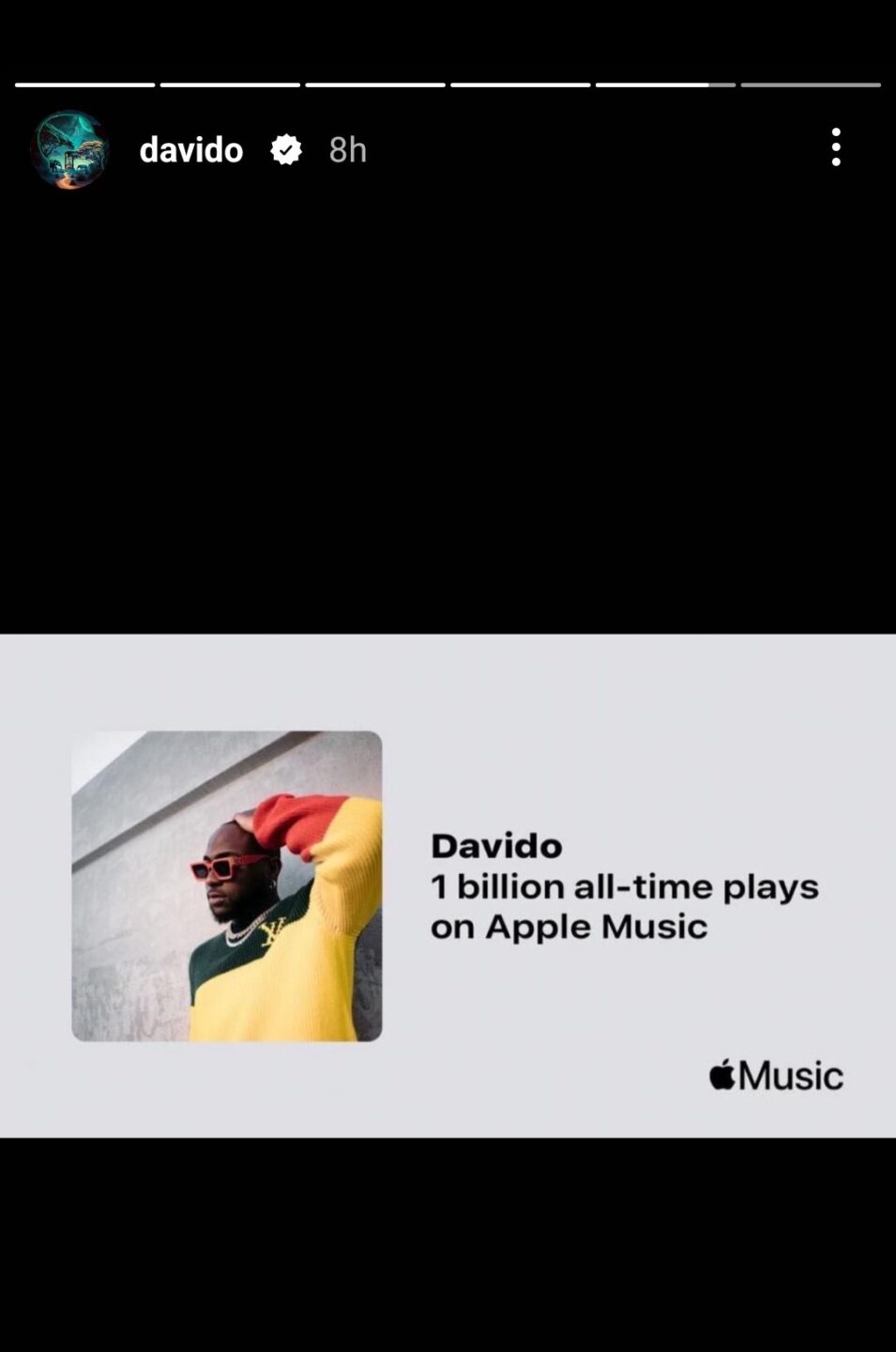 Davido Apple Music 