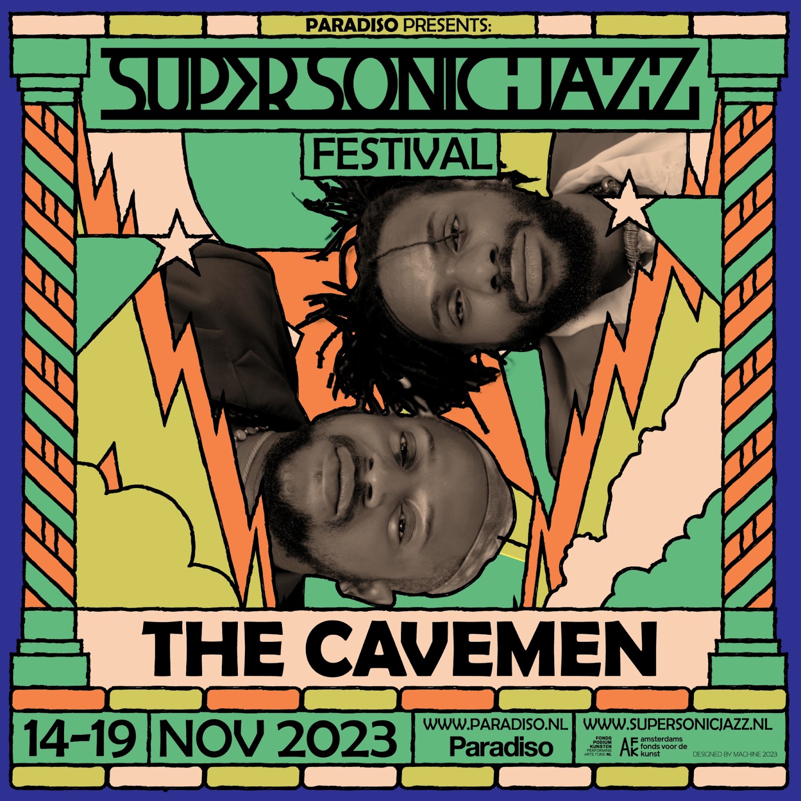Cavemen Tour Date Paradiso Banner
