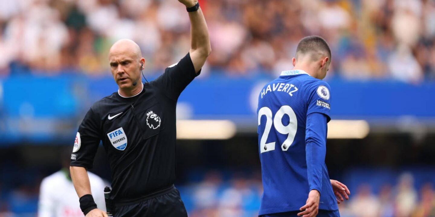 'Demoted' Anthony Taylor will officiate Chelsea vs Man City fixture