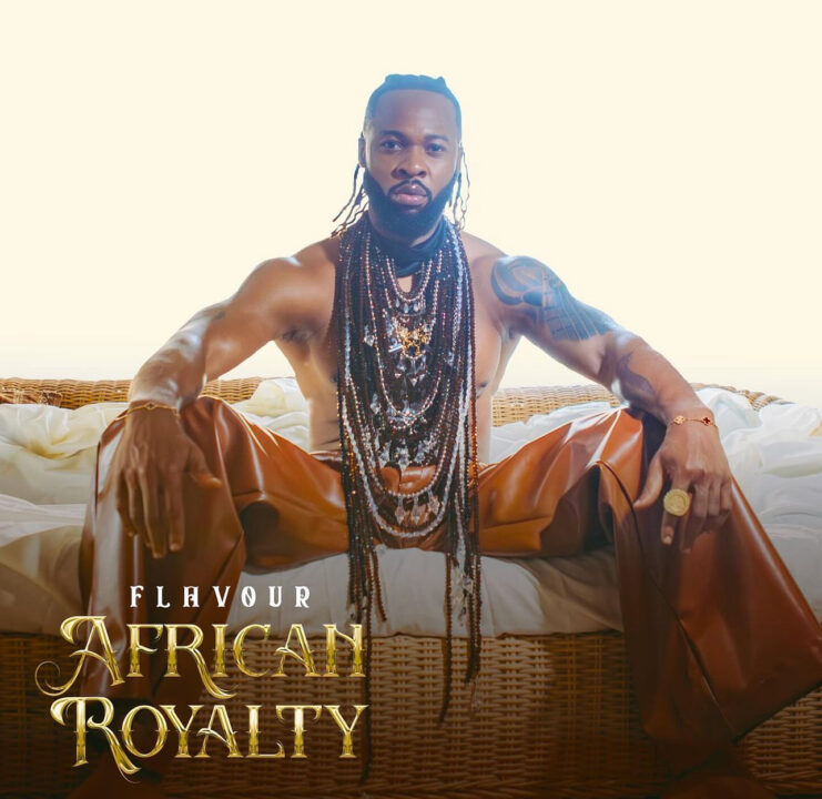Flavour on the cover of African Royalty Album