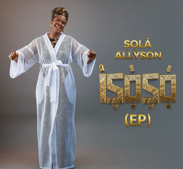 Sola Allyson on Cover of Isoso EP Cover