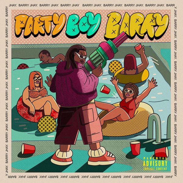 Barry Jhay Party Boy Barry EP Cover