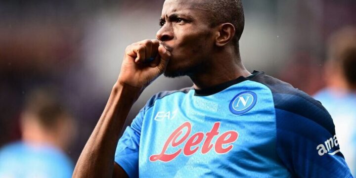 Victor Osimhen of SSC Napoli