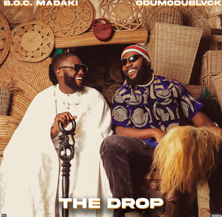 B.O.C Madaki and Odumodublvck on The Drop Album Cover