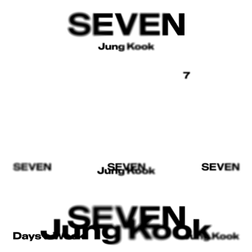 Cover Art for Seven by Jung Kook