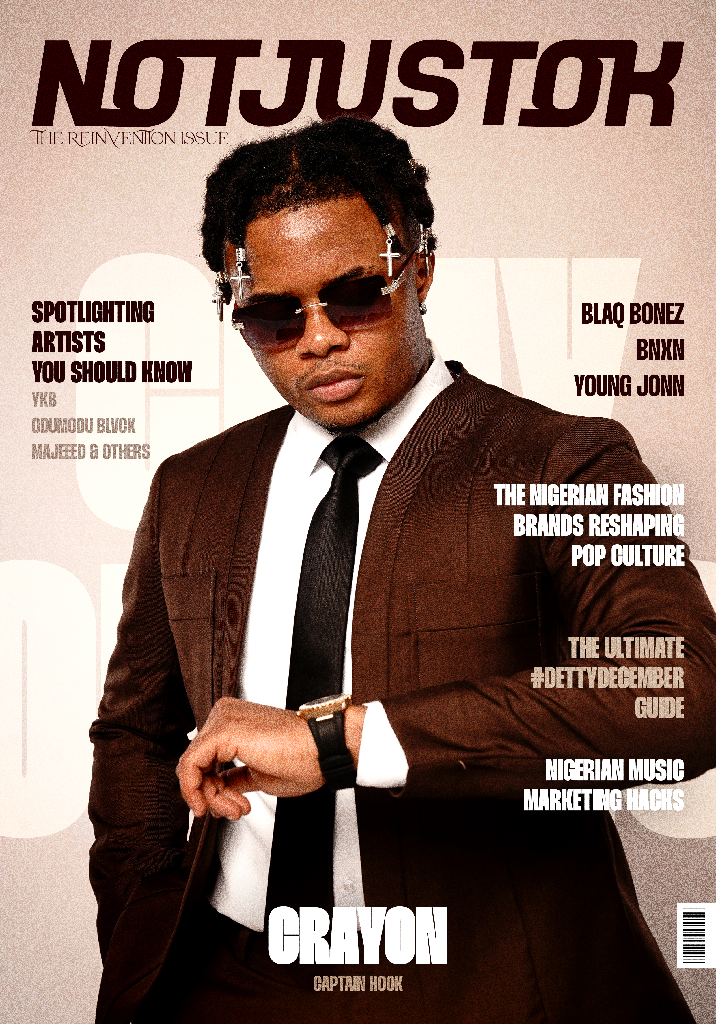Official Mag Cover featuring Crayon