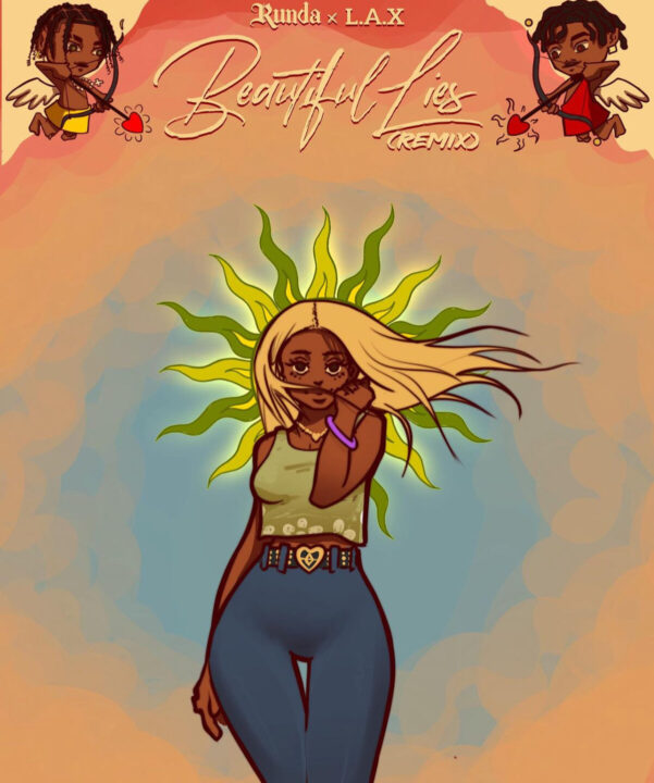 Beautiful Lies Remix by Runda and LAX Cover Art