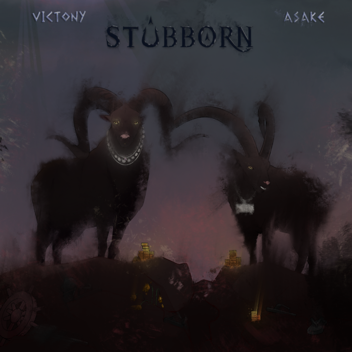 Cover art for Stubborn by Victony featuring Asake