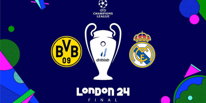 Borussia Dortmund and Real Madrid's logo