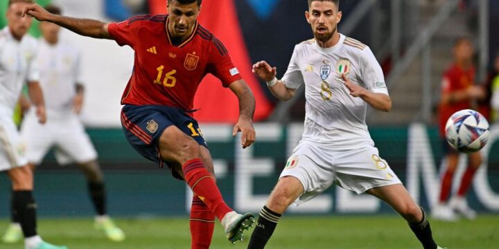 Rodri vs Italy at Euro 2024